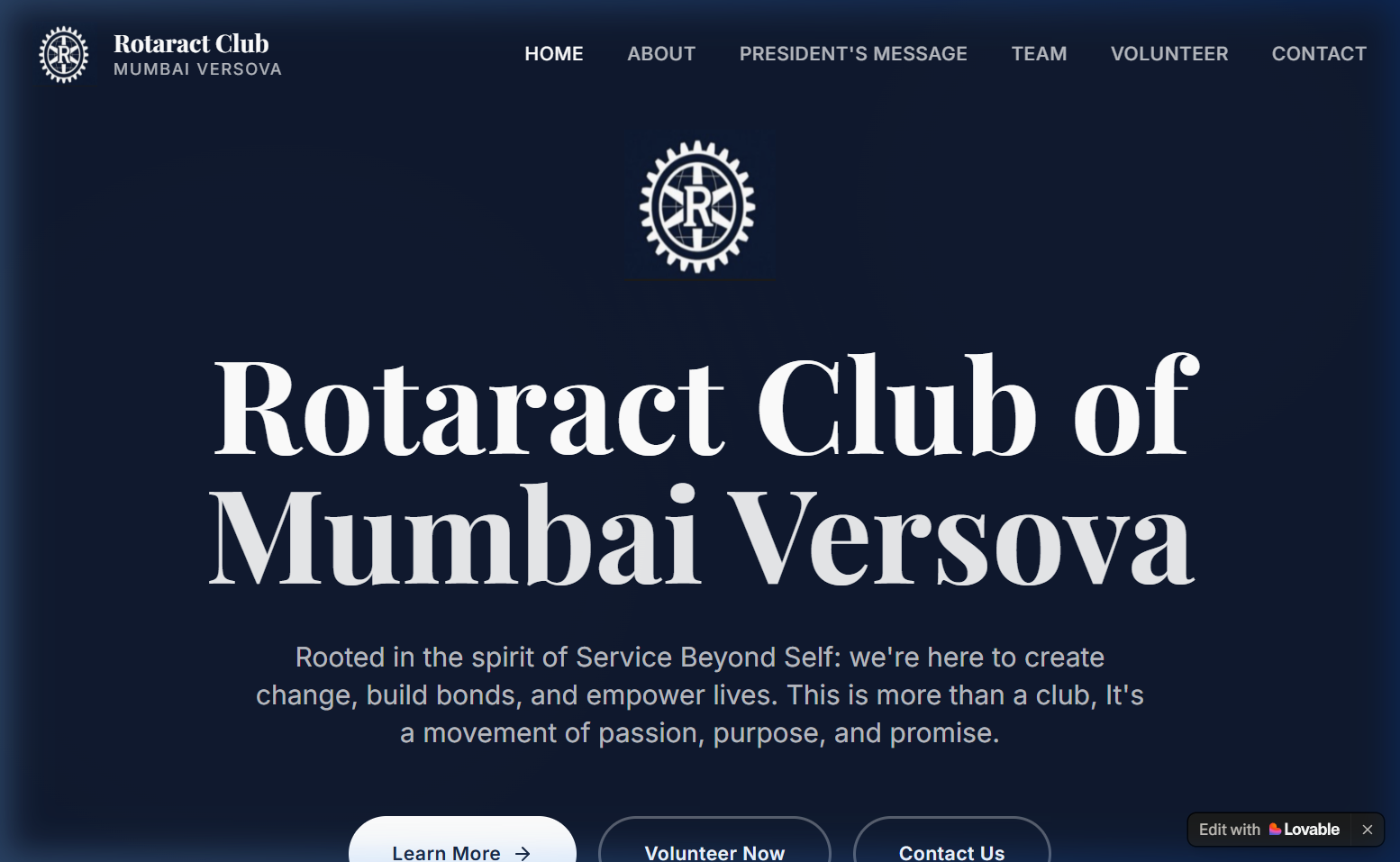 Rotaract Versova